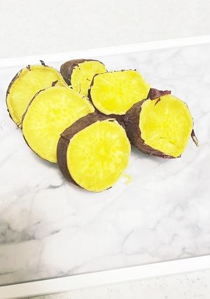 レンジで簡単！子どもでも作れる焼き芋-レシピのメイン写真