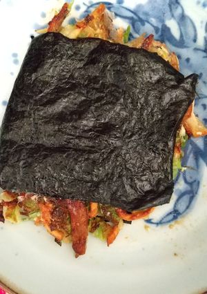 焼きそば風チヂミ-レシピのメイン写真