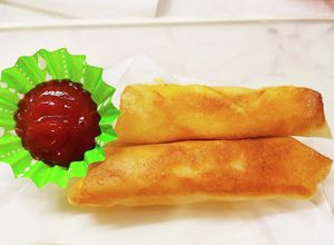 材料たったの２つ酒のつまみにチーズ春巻き-レシピのメイン写真
