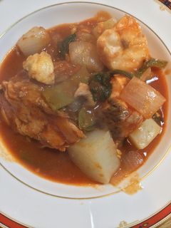 真鯛とこんにゃくのトマトソース煮-レシピのメイン写真