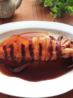 イカ焼き(イカの姿焼き、イカの丸焼き)-レシピのメイン写真