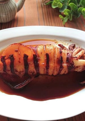 イカ焼き(イカの姿焼き、イカの丸焼き)-レシピのメイン写真