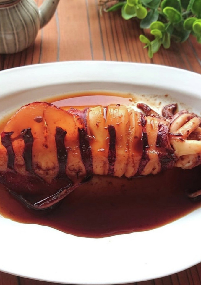 イカ焼き（イカの姿焼き、イカの丸焼き）-レシピのメイン写真