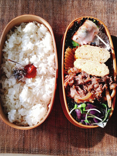 牛丼弁当シメジ入り★黒毛和牛-レシピのメイン写真