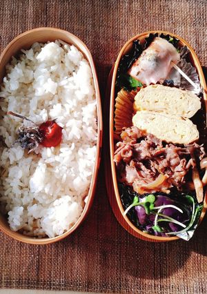 牛丼弁当シメジ入り★黒毛和牛-レシピのメイン写真