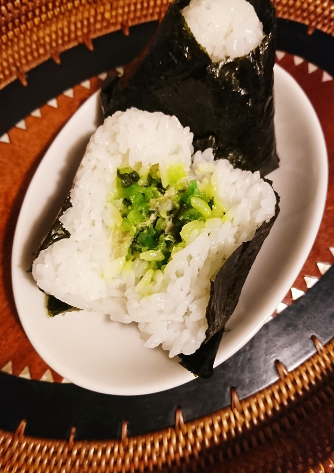 しその実わさび漬けお結び-レシピのメイン写真