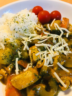 バーモントカレー●ゴーヤーチーズカレー-レシピのメイン写真
