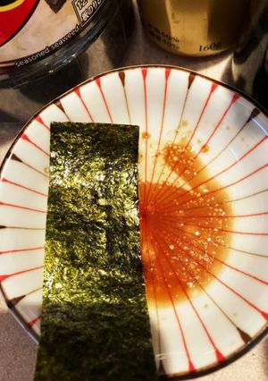 韓国のり　食べたい時は-レシピのメイン写真