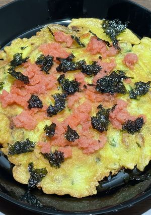 米粉で【チーズ明太子チヂミ】-レシピのメイン写真