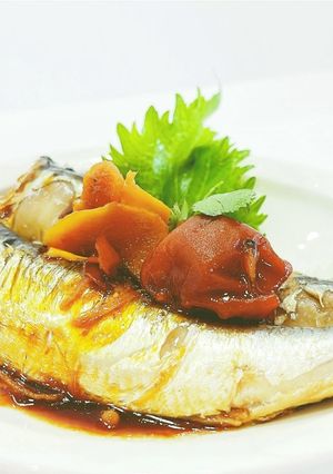 いわし（鰯）の梅煮～魚の駅生地～-レシピのメイン写真