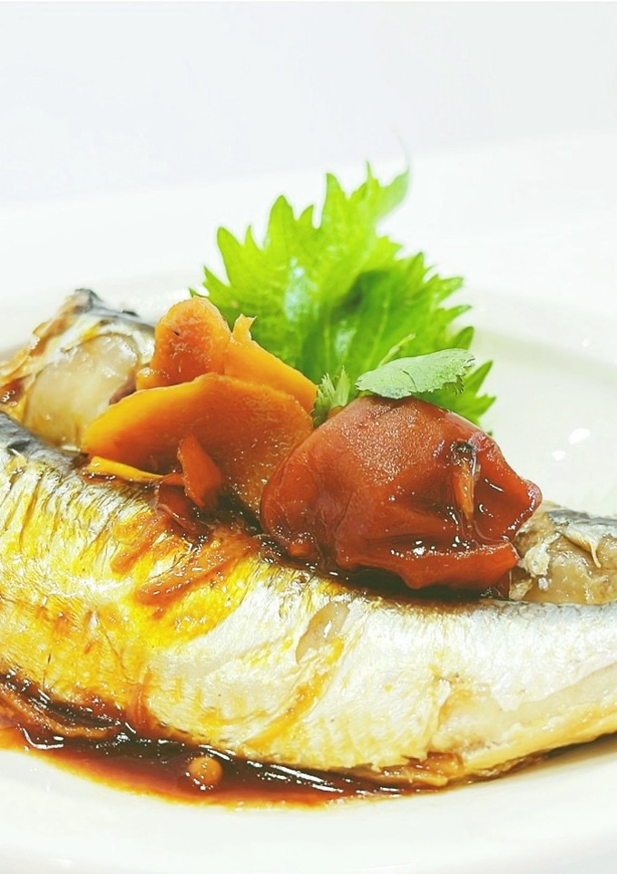 いわし（鰯）の梅煮～魚の駅生地～-レシピのメイン写真