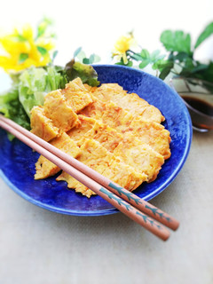 簡単*人参と小エビの和風チヂミ-レシピのメイン写真