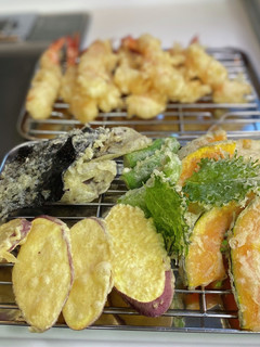 市販の天ぷら粉で野菜の天ぷらを揚げよう♪-レシピのメイン写真