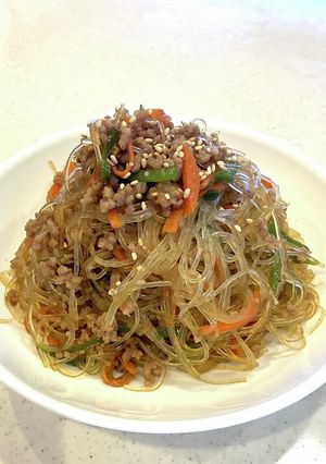 ひき肉チャプチェ-レシピのメイン写真