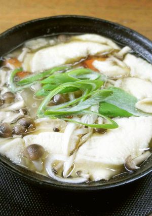 青森のせんべい汁-レシピのメイン写真