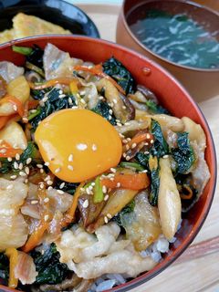 豚バラナムル丼-レシピのメイン写真