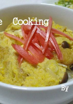 油揚げで変わり丼-レシピのメイン写真