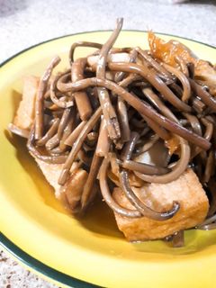 ぜんまいの煮物☆絹揚げとちくわもプラス-レシピのメイン写真