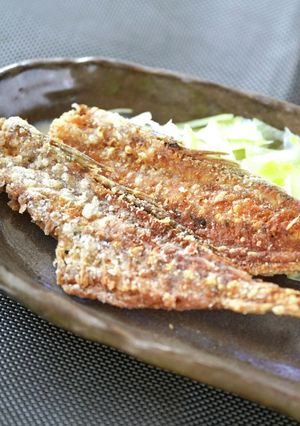 美味しさメイン級☆鯵の骨せんべい♪-レシピのメイン写真