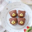 簡単かわいい♡米粉のくまさんブッセ