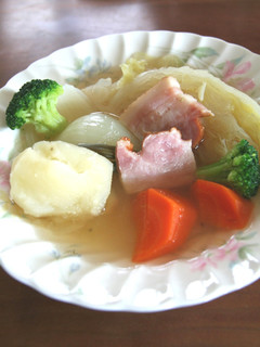 ✿鶏ハム作ったスープはポトフに✿-レシピのメイン写真