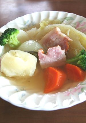 ✿鶏ハム作ったスープはポトフに✿-レシピのメイン写真
