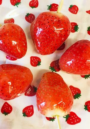 簡単★いちご飴-レシピのメイン写真