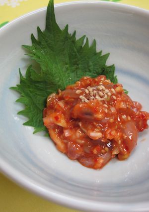 韓国風塩辛-レシピのメイン写真