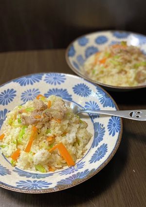 豚バラねぎ塩生姜チャーハン-レシピのメイン写真
