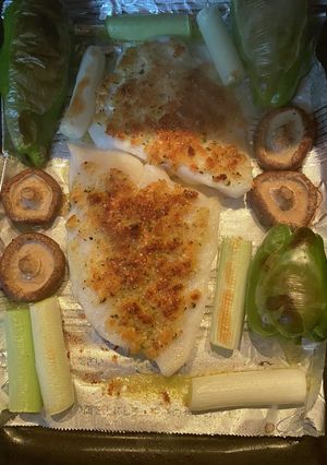 バサ(白身魚)の香草パン粉焼き♪-レシピのメイン写真
