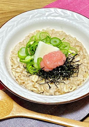 【オートミール】明太子バターリゾット-レシピのメイン写真
