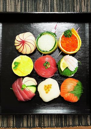 ひな祭りに✿彩り豊かな✿てまり寿司✿-レシピのメイン写真