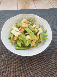 秋豆と油揚げの炒め煮-レシピのメイン写真