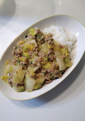 余ったら、白菜丼-レシピのメイン写真