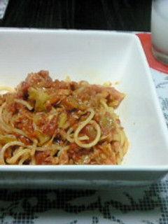 キャベツとツナのトマトパスタ-レシピのメイン写真