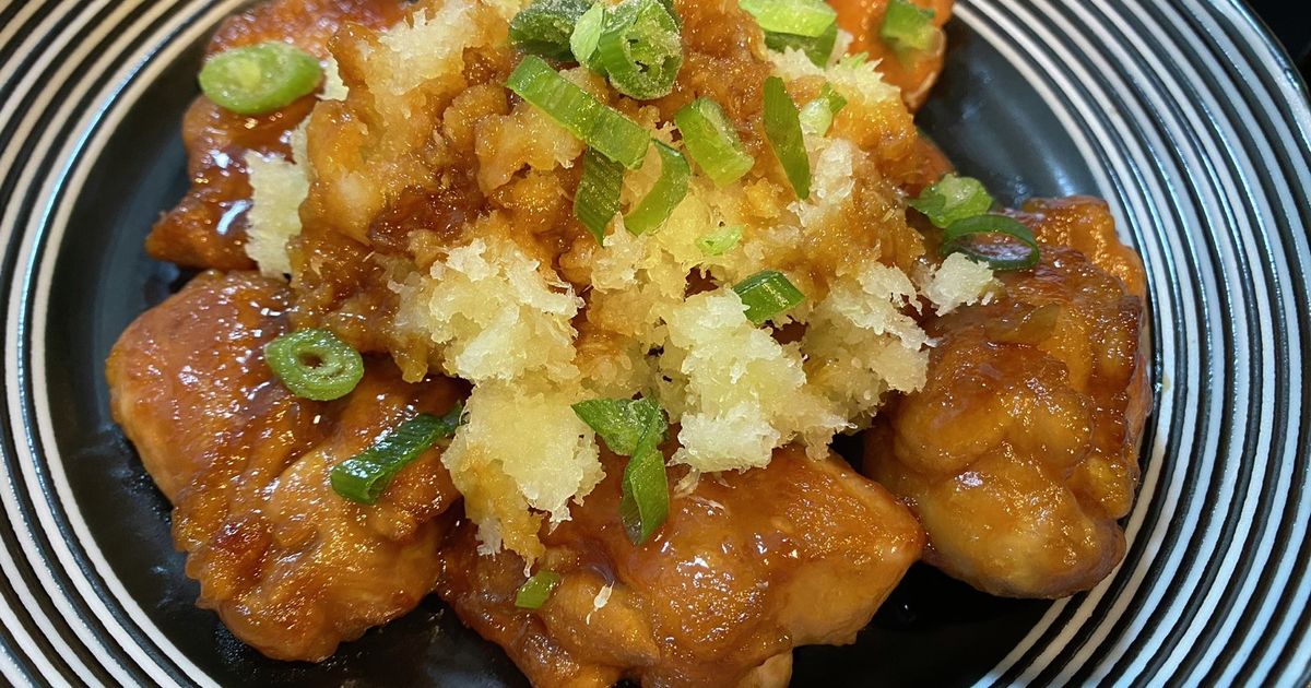 簡単☆揚げ焼き 鶏ももおろしネギポン by mncooking 【クックパッド