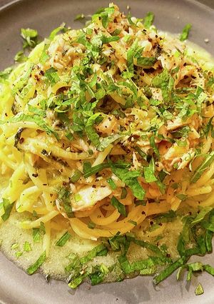 コスパ最強！プロ直伝！レンチン和風パスタ-レシピのメイン写真