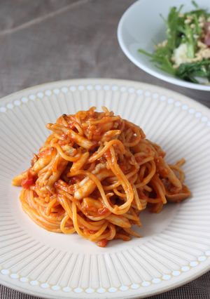 きのこ入り♪【暗殺者のパスタ】子どもOK-レシピのメイン写真