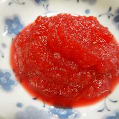 รูปของ ビーツと桜島大根で作る‥MIX野菜ジャム