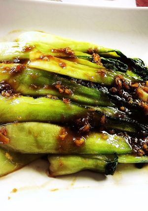 青梗菜のオイスターソース炒め-レシピのメイン写真