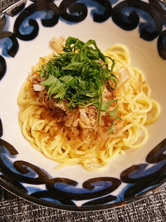 今日はちょい作り方変えた納豆パスタ〜-レシピのメイン写真