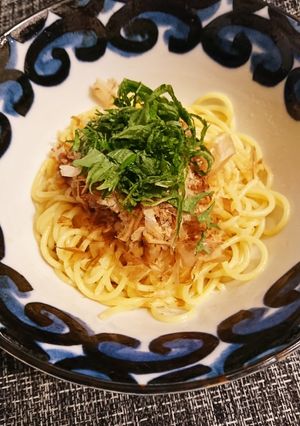 今日はちょい作り方変えた納豆パスタ〜-レシピのメイン写真