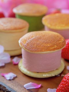 HMで簡単!チーズケーキどら焼き-レシピのメイン写真