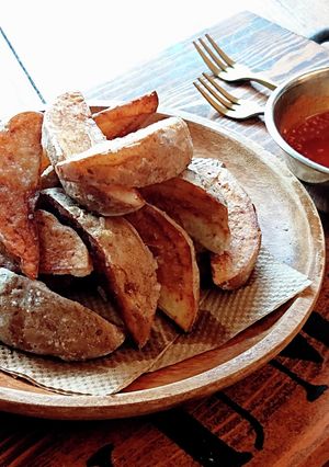 おうち居酒屋★韓国風ピリ辛プライドポテト-レシピのメイン写真