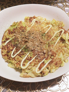 オートミールお好み焼き-レシピのメイン写真
