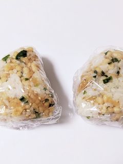 天かすおにぎり(悪魔のおにぎり)-レシピのメイン写真