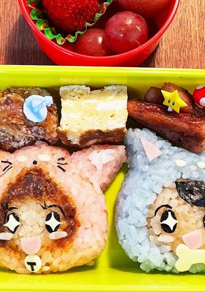 パパ奮闘キャラ弁 ☆ちろぴの☆-レシピのメイン写真