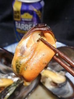 簡単♪ムール貝の酒蒸し-レシピのメイン写真