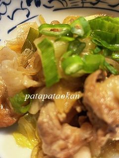 豚肉と長ネギのすき焼き風炒め煮-レシピのメイン写真