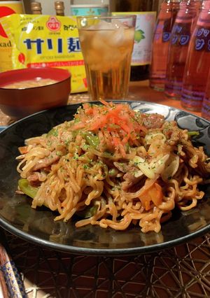 ソース焼きそば✨サリ麺で！！-レシピのメイン写真